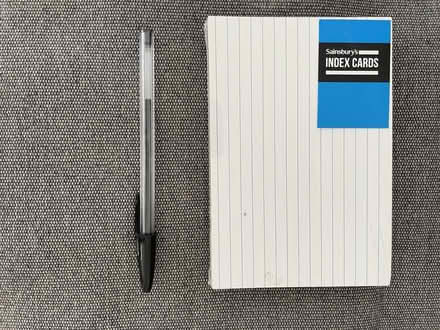 Photo of free Index cards (Headington, Oxford OX3) #1