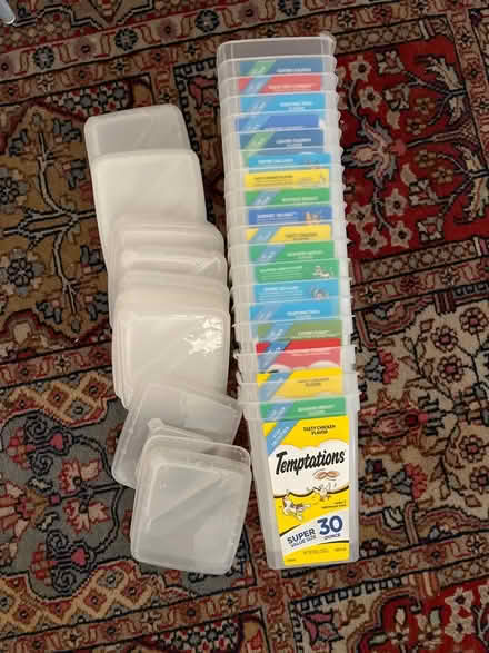 Photo of free Empty containers with lids 19 (Belmont) #1