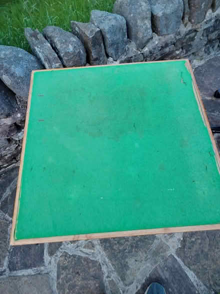 Photo of free Card table (BD8 Fairweather green) #2