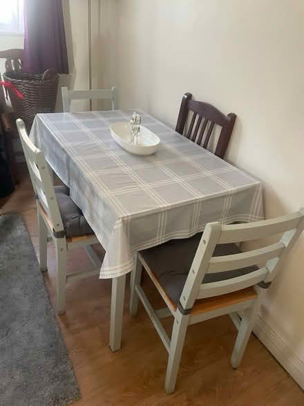 Photo of free Solid Wood Dining Table and Chairs (Nw9 5SF) #1