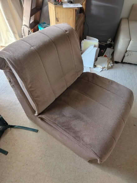 Photo of free Chair / Bed (BD8 Fairweather green) #3