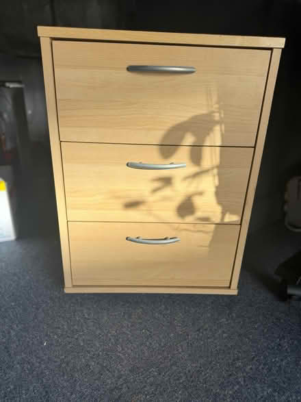 Photo of free 3 drawer filing cabinet (Erith Bexley DA8) #1