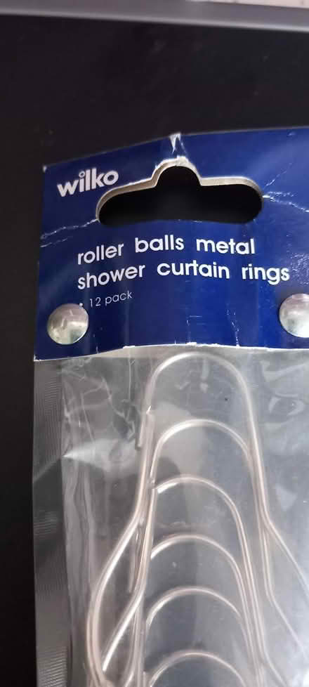 Photo of free Wilko shower curtain rings (Plumstead Common SE18) #1