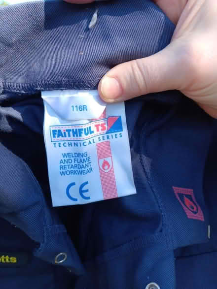 Photo of free Flame proof overalls new (LU1 Luton parktown) #4