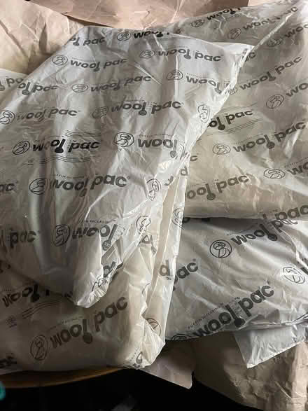 Photo of free 4 Sheep’s wool insulation packs (Finsbury Park N4) #1