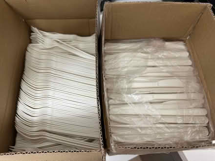 Photo of free New Biodegradable Forks & Spoons (UES) #1