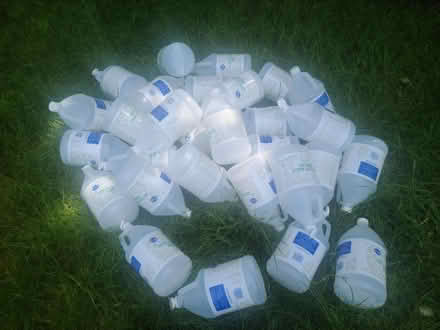 Photo of free 27 Empty plastic gallon jugs w/lids (Mountlake terrace) #1