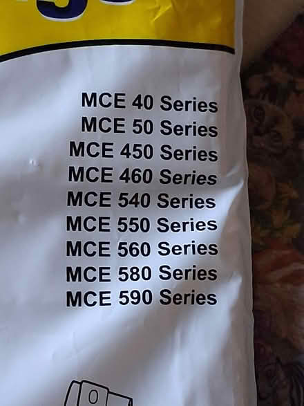 Photo of free Panasonic vacuum cleaner bags (Felpham PO22) #2
