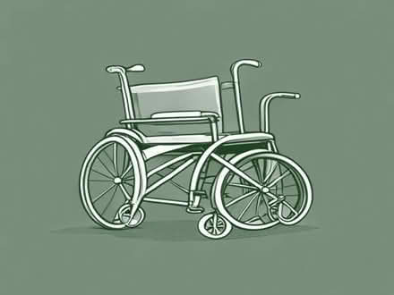 Photo of Lightweight folding wheelchair (Leeds LS18) #1