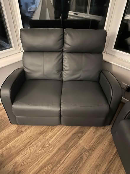 Photo of free Grey sofa (Tanterton PR2) #2