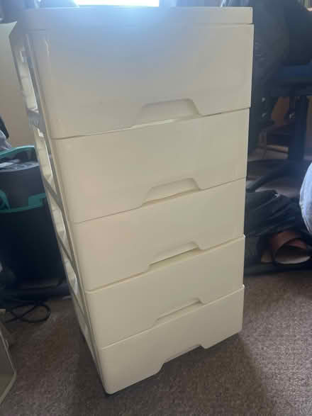 Photo of free Plastic chest drawer… (Cheltenham GL51) #1