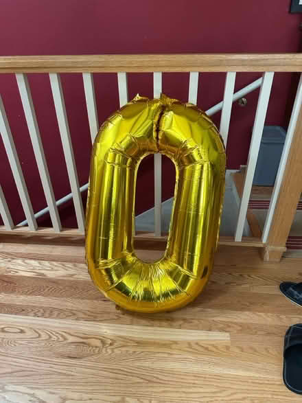 Photo of free 40 inch inflatable number (Above Oakland Zoo) #1