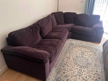 Photo of free L shaped sofa (L19) #1