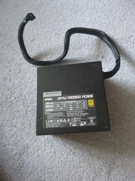 Photo of free 1000 Watt MSI power supply (Barnet EN5) #1