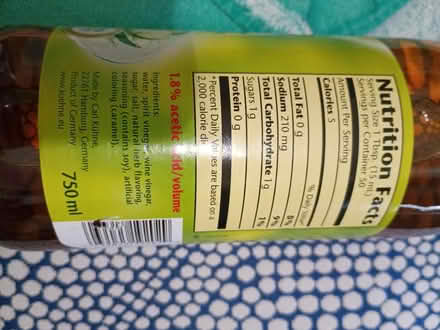 Photo of free Vinegar Salad Dressing (Vacaville) #2