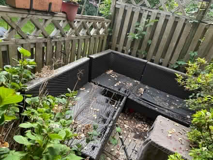 Photo of free Outdoor sectional in need of TLC (Prospect Heights) #2