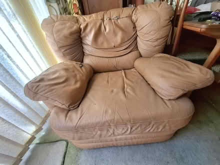 Photo of free Leather SCS recliner chair (Rowlands Castle PO9) #3