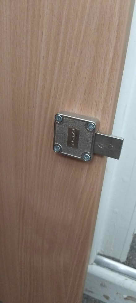 Photo of free Lockable wooden storage cabinet x 2 (Erith DA8) #3