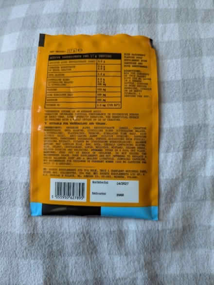 Photo of free Pre work out supplement - sample (Bedford) #2