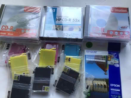 Photo of free Blank CD Discs plus Inks plus more (Presteigne LD8) #1