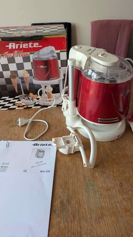 Photo of free Ariete ice cream maker (Priestwood RG42) #2