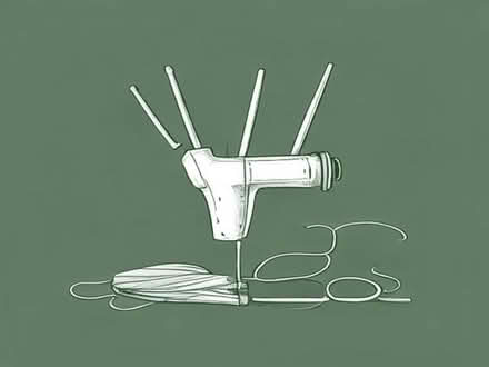 Photo of Sewing needles, thread and fabric scissors (Frankley B45) #1