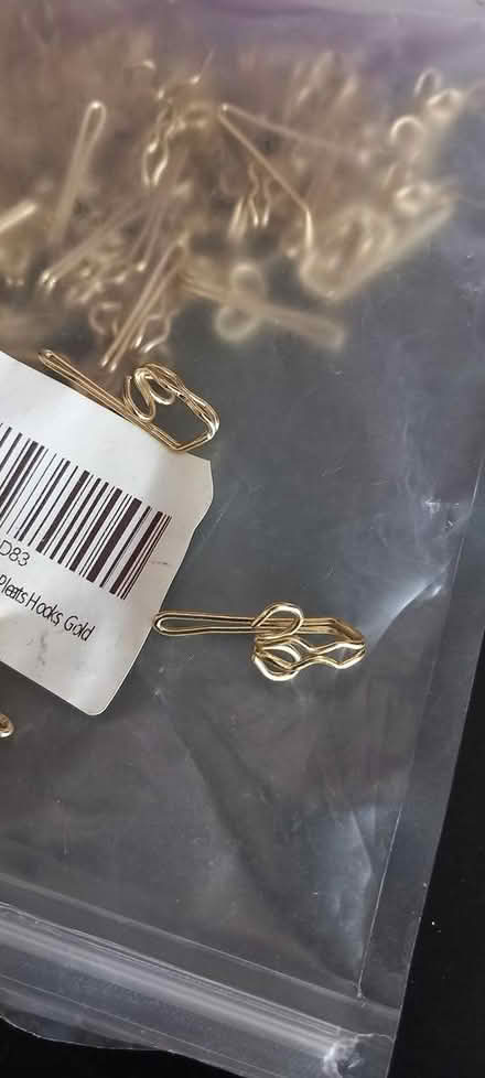 Photo of free Pencil pleat hooks (Plumstead Common SE18) #1
