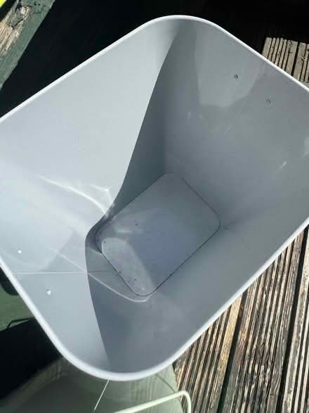 Photo of free Large grey bird food storage container (Newport Pagnell MK16) #2
