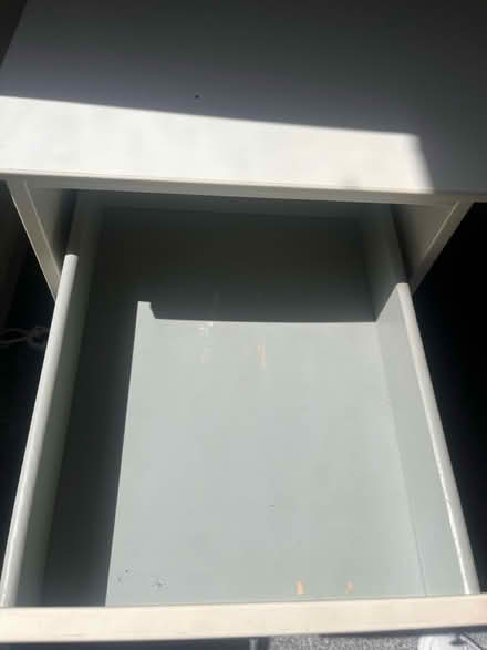 Photo of free Lovely white Ikea desk (L19) #2