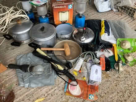 Photo of free Collection of camping items (Otford) #1