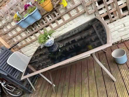 Photo of free Glass top table (DE72) #1