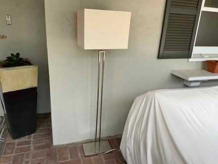 Photo of free Sofa, floor lamp (Park Hills) #2