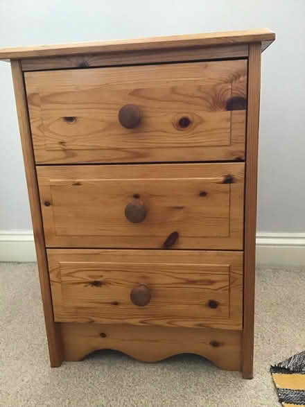 Photo of free Bedside Drawer Unit (Fair Oak SO50) #1
