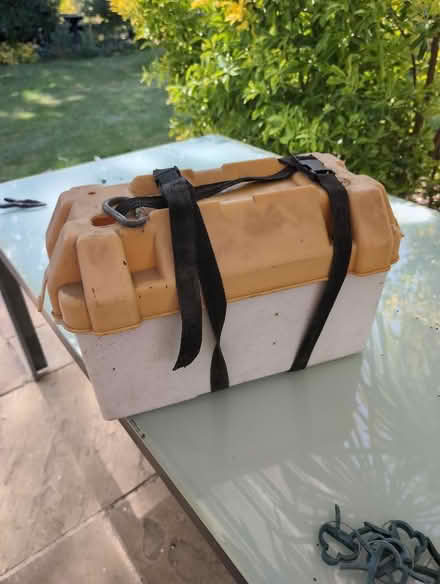 Photo of free Battery box for boat (Woodley RG5) #1