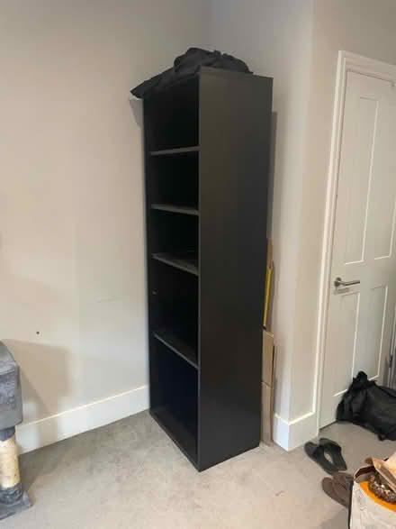 Photo of free Black Ikea wooden shelf (Epsom kt17) #4