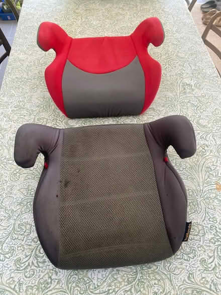 Photo of free 2 Car booster seats (Behind Horsham train station) #2