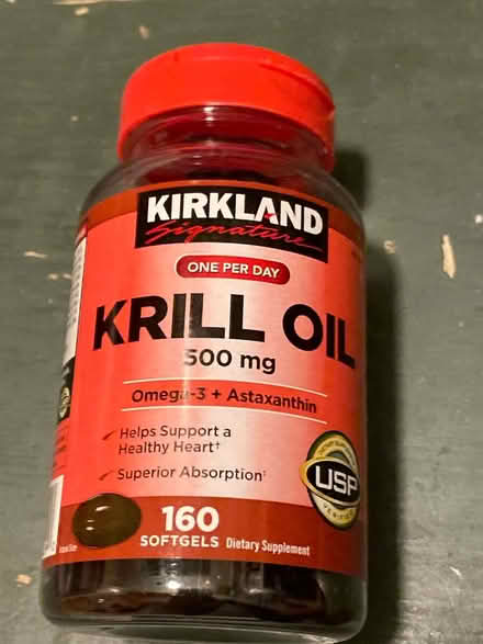 Photo of free Krill oil gel capsules (Petworth/ Park View) #1