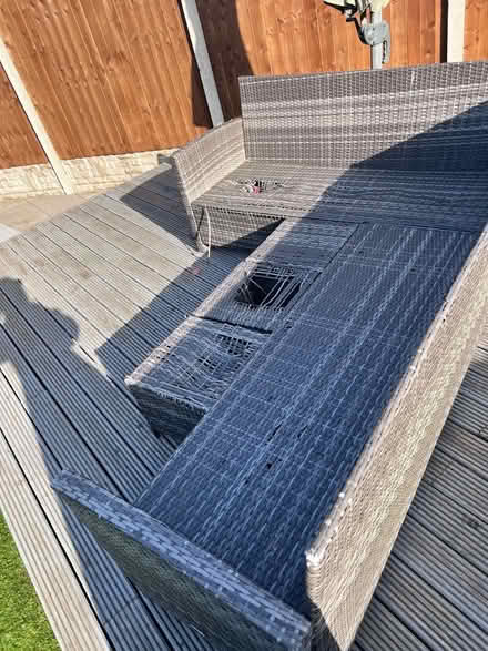 Photo of free Grey garden furniture (Tanterton PR2) #3
