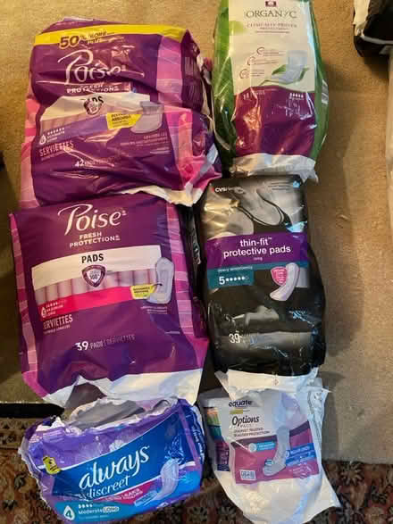 Photo of free Women’s Incontinence Pads (Raytown) #1