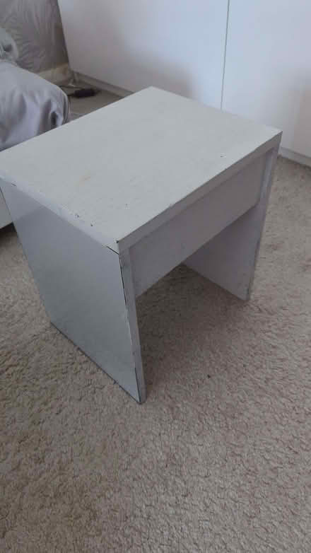 Photo of free White stool (Woodley RG5) #1