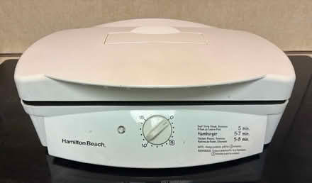 Photo of free Hamilton Beach Grill master (Highland Park) #1