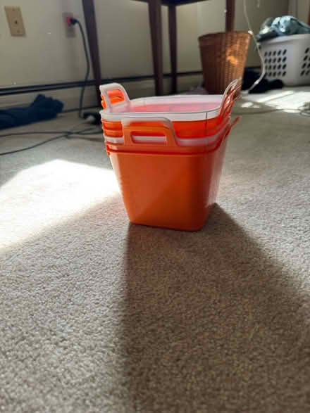 Photo of free 6 Plastic Baskets (Ithaca) #2