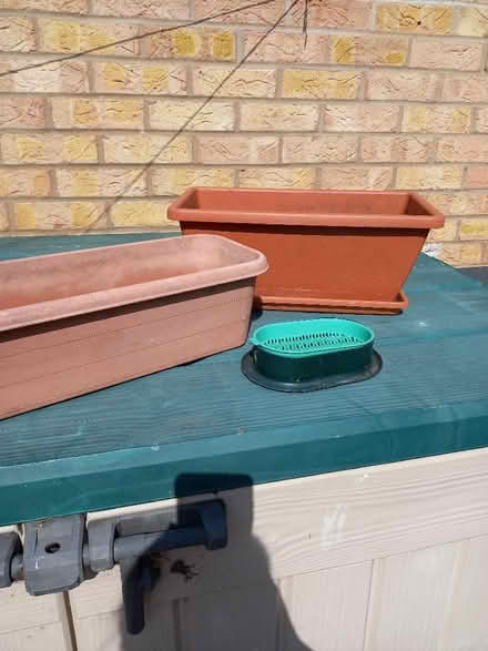 Photo of free Small Plastic planters (Market Deeping PE6) #1