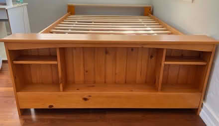 Photo of free Bed frame (double) (Santa Fe neighborhood Oakland) #2