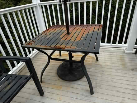 Photo of free Patio table and chairs (Arlington Heights) #1