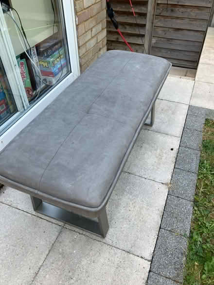 Photo of free Grey bench (Haywards Heath RH16 Priory way) #1
