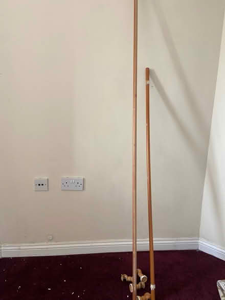 Photo of free Wooden curtain poles (Homerton E9) #1