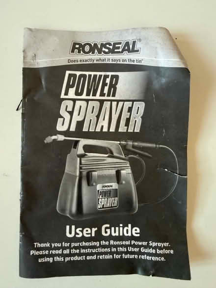 Photo of free Ronseal power sprayer (Salford M30) #3