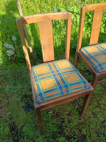 Photo of free Four Vintage Dining Chairs (Greystoke CA11) #1