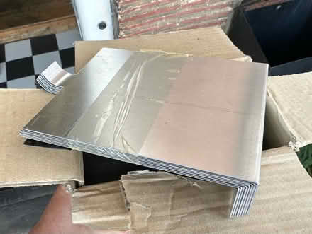 Photo of free Habitat CD storage tower, unused - dark beech, 1.4m height (Radlett WD7) #2